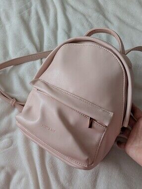 Matt & Nat Blush Pink Mini Backpack